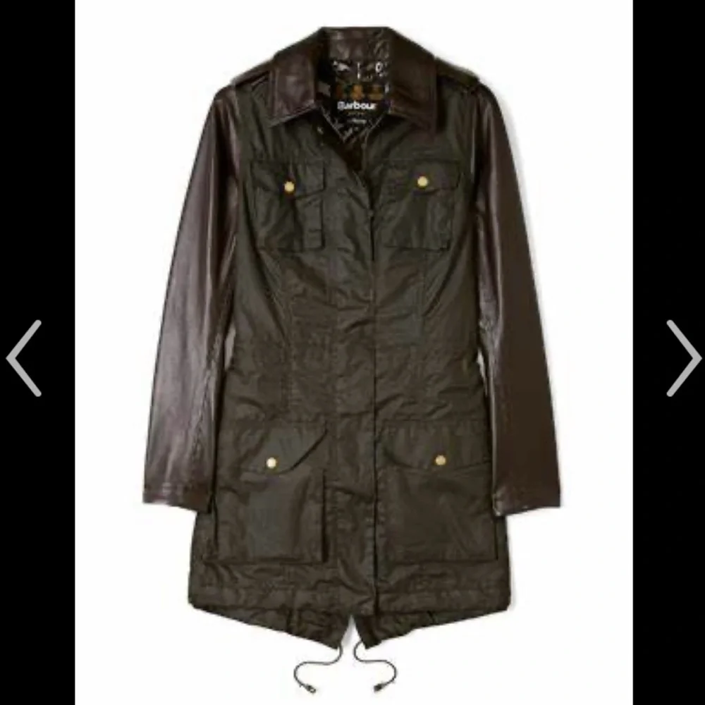 Barbour Leather & Canvas Jacket - Picture 6 of 9